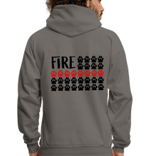 Load image into Gallery viewer, K9s Lead the Way - Fire - Men's Hoodie - asphalt gray