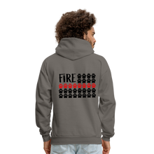 Load image into Gallery viewer, K9s Lead the Way - Fire - Men's Hoodie - asphalt gray