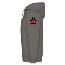 Load image into Gallery viewer, K9s Lead the Way - Fire - Men's Hoodie - asphalt gray