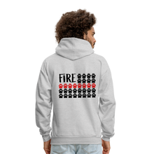 Load image into Gallery viewer, K9s Lead the Way - Fire - Men's Hoodie - ash