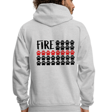 Load image into Gallery viewer, K9s Lead the Way - Fire - Men's Hoodie - ash