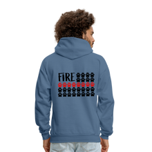 Load image into Gallery viewer, K9s Lead the Way - Fire - Men's Hoodie - denim blue