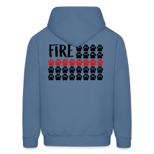 Load image into Gallery viewer, K9s Lead the Way - Fire - Men's Hoodie - denim blue