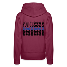 Load image into Gallery viewer, K9s Lead the Way - Police - Women’s Premium Hoodie - burgundy