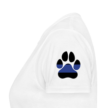 Load image into Gallery viewer, K9s Lead the Way - Police - Women's T-Shirt - white