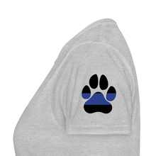 Load image into Gallery viewer, K9s Lead the Way - Police - Women's T-Shirt - heather gray