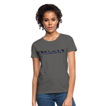 Load image into Gallery viewer, K9s Lead the Way - Police - Women's T-Shirt - charcoal