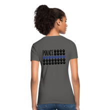 Load image into Gallery viewer, K9s Lead the Way - Police - Women's T-Shirt - charcoal