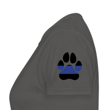 Load image into Gallery viewer, K9s Lead the Way - Police - Women's T-Shirt - charcoal