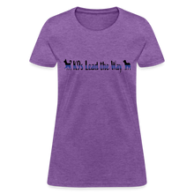 Load image into Gallery viewer, K9s Lead the Way - Police - Women's T-Shirt - purple heather