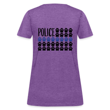 Load image into Gallery viewer, K9s Lead the Way - Police - Women's T-Shirt - purple heather