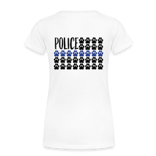 Load image into Gallery viewer, K9s Lead the Way - Police - Women’s Premium T-Shirt - white