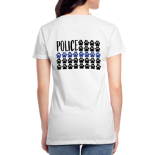 Load image into Gallery viewer, K9s Lead the Way - Police - Women’s Premium T-Shirt - white