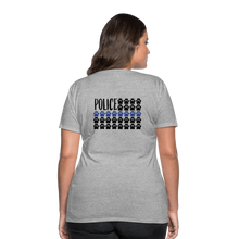 Load image into Gallery viewer, K9s Lead the Way - Police - Women’s Premium T-Shirt - heather gray
