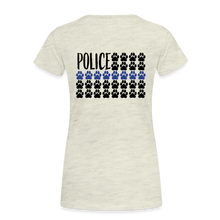 Load image into Gallery viewer, K9s Lead the Way - Police - Women’s Premium T-Shirt - heather oatmeal