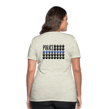 Load image into Gallery viewer, K9s Lead the Way - Police - Women’s Premium T-Shirt - heather oatmeal