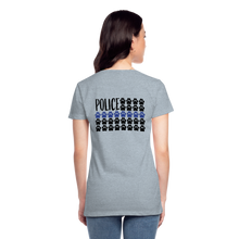 Load image into Gallery viewer, K9s Lead the Way - Police - Women’s Premium T-Shirt - heather ice blue