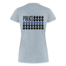 Load image into Gallery viewer, K9s Lead the Way - Police - Women’s Premium T-Shirt - heather ice blue