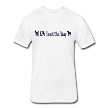 Load image into Gallery viewer, Fitted Cotton/Poly T-Shirt by Next Level - white