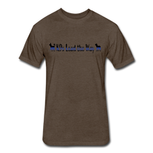 Load image into Gallery viewer, Fitted Cotton/Poly T-Shirt by Next Level - heather espresso