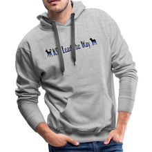 Load image into Gallery viewer, K9s Lead the Way - Police - Men’s Premium Hoodie - heather grey