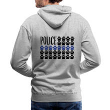 Load image into Gallery viewer, K9s Lead the Way - Police - Men’s Premium Hoodie - heather grey