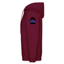 Load image into Gallery viewer, K9s Lead the Way - Police - Men's Hoodie - burgundy