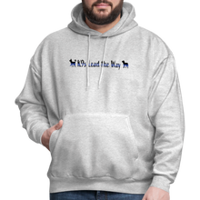 Load image into Gallery viewer, K9s Lead the Way - Police - Men's Hoodie - ash