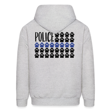 Load image into Gallery viewer, K9s Lead the Way - Police - Men's Hoodie - ash