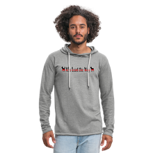 Load image into Gallery viewer, K9s Lead the Way - Police - Unisex Lightweight Terry Hoodie - heather gray