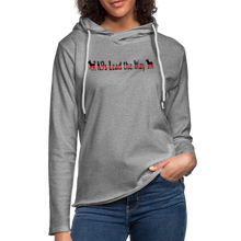 Load image into Gallery viewer, K9s Lead the Way - Police - Unisex Lightweight Terry Hoodie - heather gray