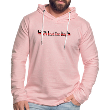 Load image into Gallery viewer, K9s Lead the Way - Police - Unisex Lightweight Terry Hoodie - cream heather pink