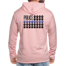 Load image into Gallery viewer, K9s Lead the Way - Police - Unisex Lightweight Terry Hoodie - cream heather pink