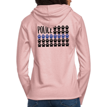 Load image into Gallery viewer, K9s Lead the Way - Police - Unisex Lightweight Terry Hoodie - cream heather pink