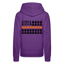 Load image into Gallery viewer, K9s Lead the Way - SAR - Women’s Premium Hoodie - purple