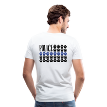 Load image into Gallery viewer, K9s Lead the Way - Police - Men's Premium T-Shirt - white