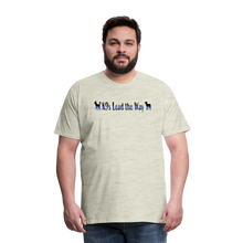 Load image into Gallery viewer, K9s Lead the Way - Police - Men's Premium T-Shirt - heather oatmeal