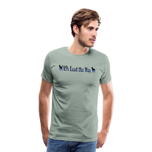 Load image into Gallery viewer, K9s Lead the Way - Police - Men's Premium T-Shirt - steel green