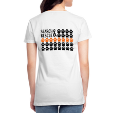 Load image into Gallery viewer, K9s Lead the Way - SAR - Women’s Premium T-Shirt - white