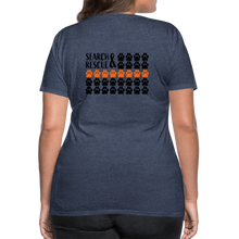Load image into Gallery viewer, K9s Lead the Way - SAR - Women’s Premium T-Shirt - heather blue