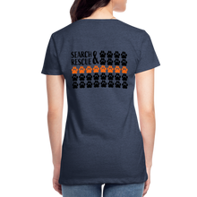 Load image into Gallery viewer, K9s Lead the Way - SAR - Women’s Premium T-Shirt - heather blue