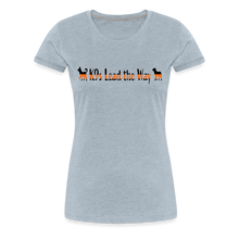 Load image into Gallery viewer, K9s Lead the Way - SAR - Women’s Premium T-Shirt - heather ice blue