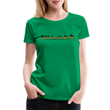Load image into Gallery viewer, K9s Lead the Way - SAR - Women’s Premium T-Shirt - kelly green