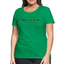 Load image into Gallery viewer, K9s Lead the Way - SAR - Women’s Premium T-Shirt - kelly green