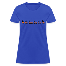 Load image into Gallery viewer, K9s Lead the Way - SAR - Women's T-Shirt - royal blue