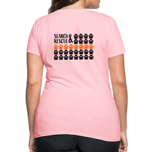 Load image into Gallery viewer, K9s Lead the Way - SAR - Women's T-Shirt - pink