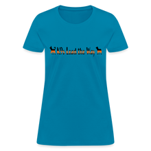 Load image into Gallery viewer, K9s Lead the Way - SAR - Women's T-Shirt - turquoise