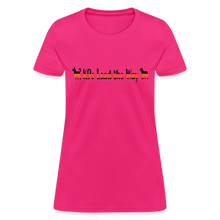 Load image into Gallery viewer, K9s Lead the Way - SAR - Women's T-Shirt - fuchsia