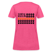 Load image into Gallery viewer, K9s Lead the Way - SAR - Women's T-Shirt - heather pink