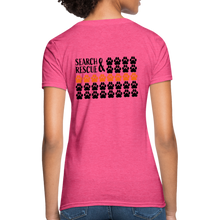 Load image into Gallery viewer, K9s Lead the Way - SAR - Women's T-Shirt - heather pink
